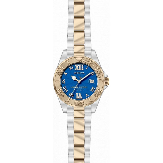 Invicta Pro Diver Limited Edition Blue Dial Quartz 34261 100M Womens Watch