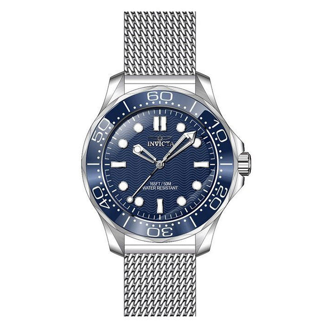 Invicta Pro Diver Stainless Steel Blue Dial Quartz 45981 Men's Watch