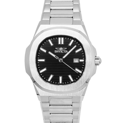 Invicta Speedway Stainless Steel Black Dial Quartz 48319 Men's Watch