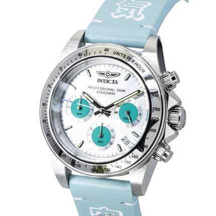 Invicta Speedway Forces Of Nature Chronograph GMT Silver Dial Quartz Diver's 49291 200M Men's Watch