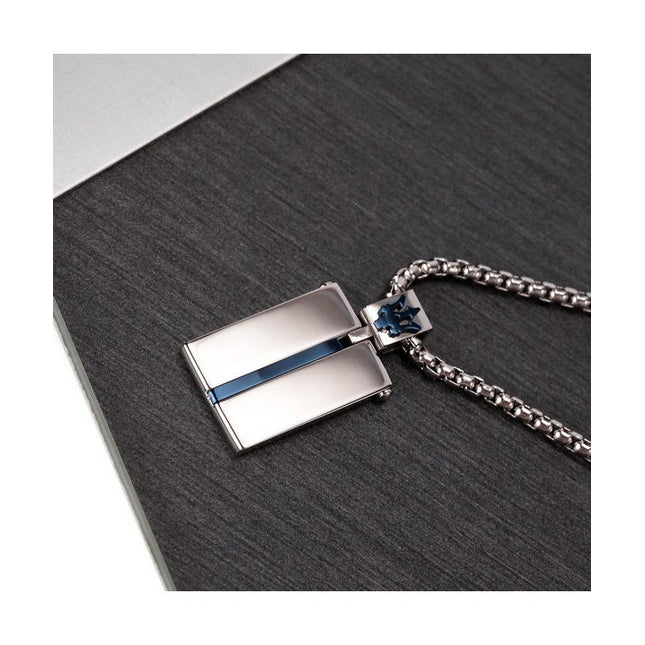 Maserati Jewels Stainless Steel Necklace JM121ATK07 For Men