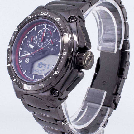 Citizen Eco-Drive JW0104-51E Limited Edition Titanium Analog Digital 200M Men's Watch