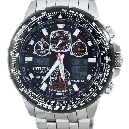 Citizen Promaster Skyhawk Titanium Eco-Drive Radio Controlled World Time JY0080-62E Men's Watch