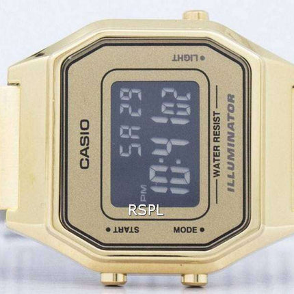Casio Youth Vintage Illuminator Alarm Digital LA680WGA-9B Women's Watch