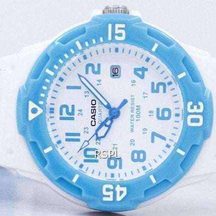 Casio Analog White Dial LRW-200H-2BVDF LRW-200H-2BV Womens Watch