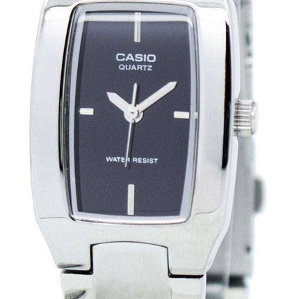 Casio Enticer Analog Black Dial LTP-1165A-1CDF LTP-1165A-1C Womens Watch
