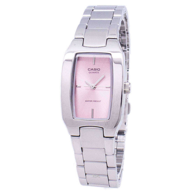 Casio Enticer Analog Pink Dial LTP-1165A-4CDF LTP-1165A-4C Womens Watch