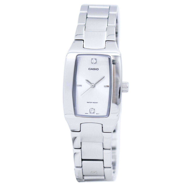 Casio Enticer Analog Silver Dial LTP-1165A-7C2DF LTP-1165A-7C2 Womens Watch