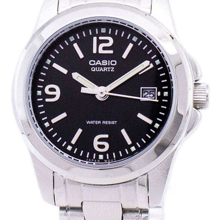 Casio Analog Quartz Black Dial LTP-1215A-1ADF LTP-1215A-1A Womens Watch