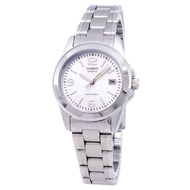 Casio Analog Quartz White Dial LTP-1215A-7ADF LTP-1215A-7A Womens Watch