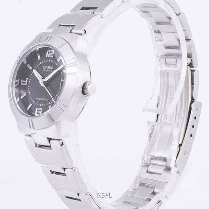 Casio Enticer Analog Quartz Black Dial LTP-1241D-1ADF LTP-1241D-1A Womens Watch
