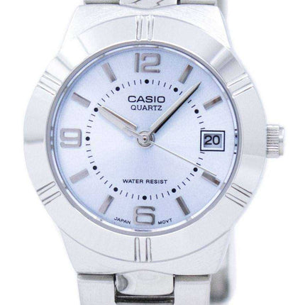 Casio Enticer Analog Quartz Blue Dial LTP-1241D-2ADF LTP-1241D-2A Womens Watch