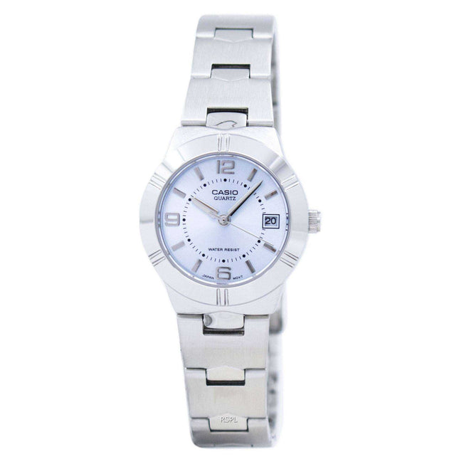 Casio Enticer Analog Quartz Blue Dial LTP-1241D-2ADF LTP-1241D-2A Womens Watch