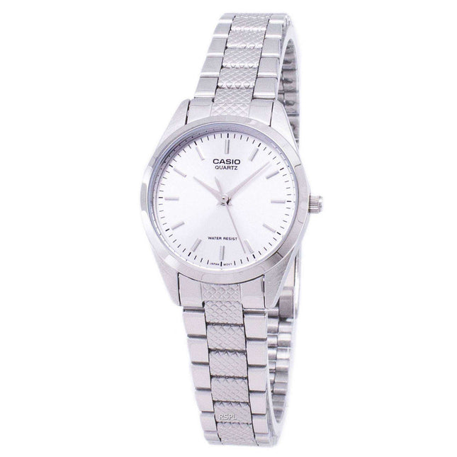 Casio Analog Quartz White Dial LTP-1274D-7ADF LTP-1274D-7A Womens Watch