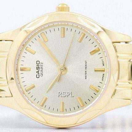 Casio Analog Quartz Gold Tone Dial LTP-1275G-9ADF LTP-1275G-9A Womens Watch