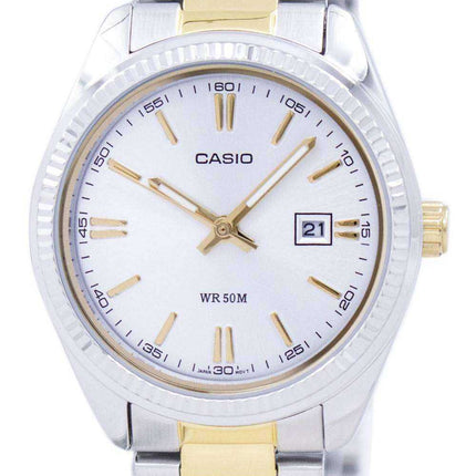 Casio Enticer Analog Quartz LTP-1302SG-7AVDF LTP-1302SG-7AV Womens Watch
