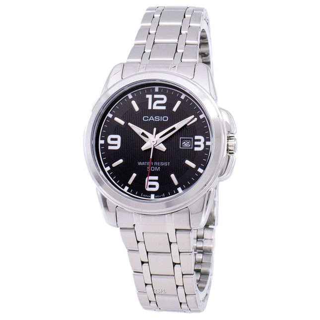 Casio Enticer Analog Quartz LTP-1314D-1AVDF LTP-1314D-1AV Womens Watch