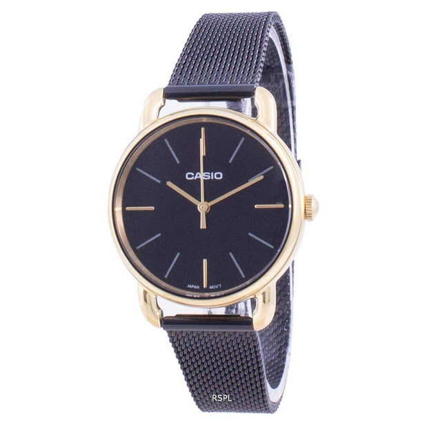 Casio Black Dial Quartz LTP-E412MGB-1A LTPE412MGB-1A Women's Watch