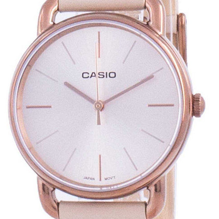 Casio Rose Gold Tone Dial Quartz LTP-E412RL-5A LTPE412RL-5 Womens Watch
