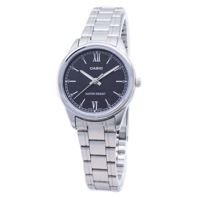 Casio Quartz LTP-V005D-1B2 LTPV005D-1B2 Analog Women's Watch