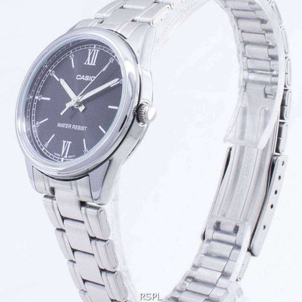 Casio Quartz LTP-V005D-1B2 LTPV005D-1B2 Analog Women's Watch