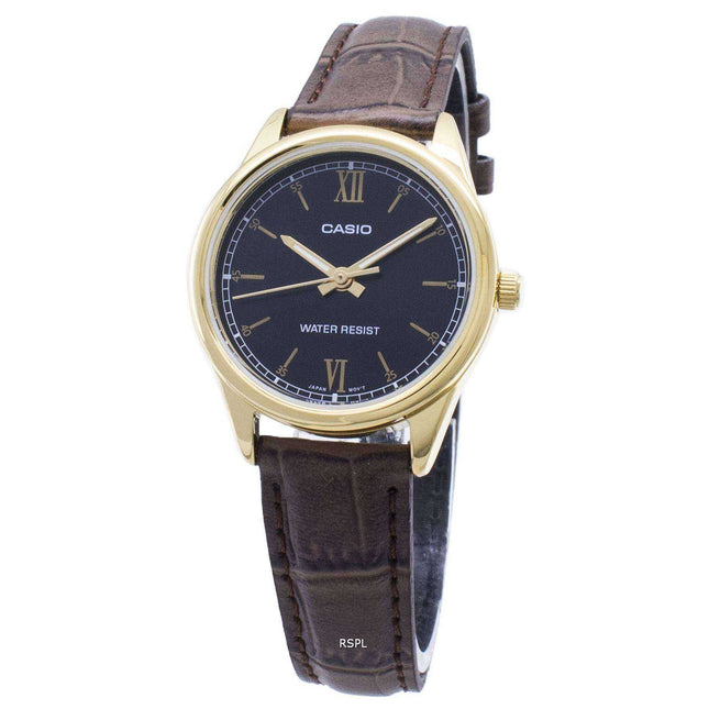 Casio Quartz LTP-V005GL-1B2 LTPV005GL-1B2 Analog Women's Watch