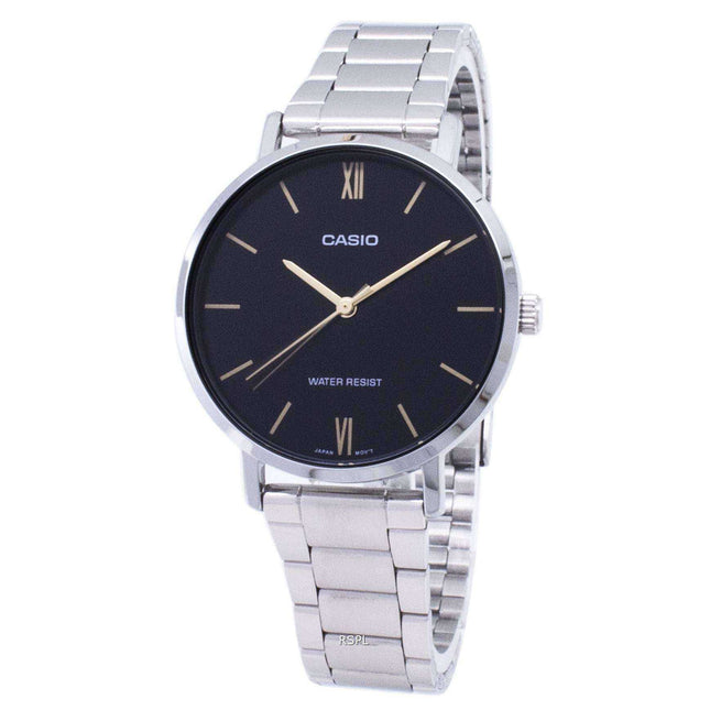 Casio Quartz LTP-VT01D-1B LTPVT01D-1B Analog Women's Watch