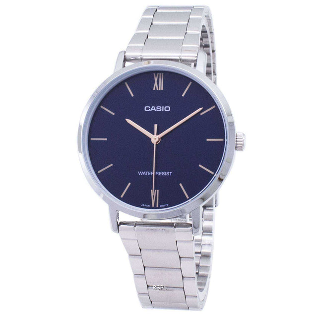 Casio Quartz LTP-VT01D-2B LTPVT01D-2B Analog Women's Watch