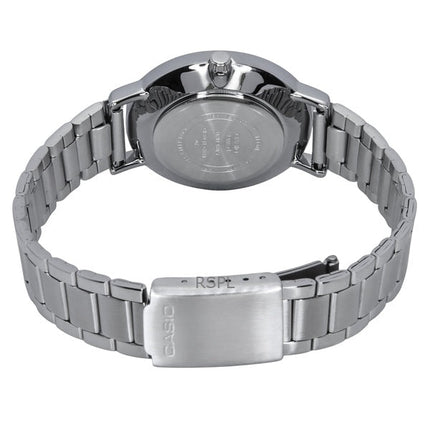 Casio Standard Analog Stainless Steel Black Dial Quartz LTP-VT04D-1A Women's Watch