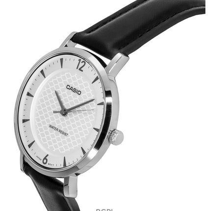 Casio Standard Analog Leather Strap White Dial Quartz LTP-VT04L-7A2 Women's Watch