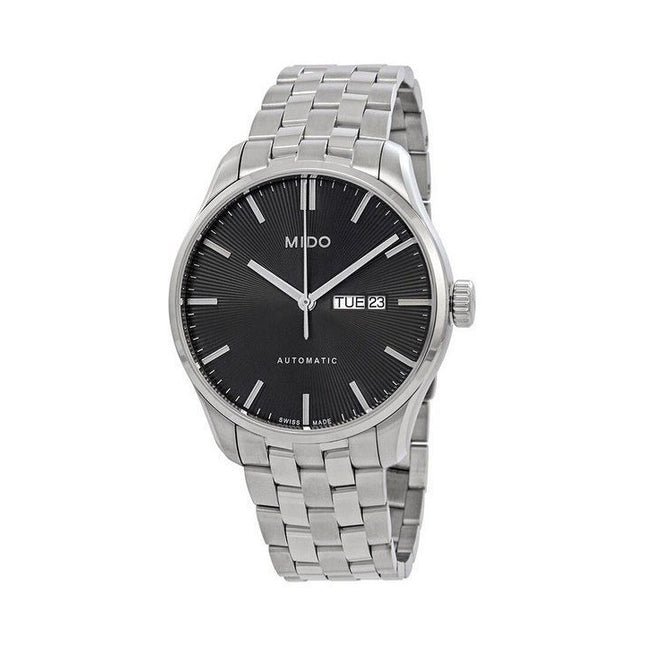 Mido Belluna Sunray Stainless Steel Anthracite Dial Automatic M024.630.11.061.00 Mens Watch
