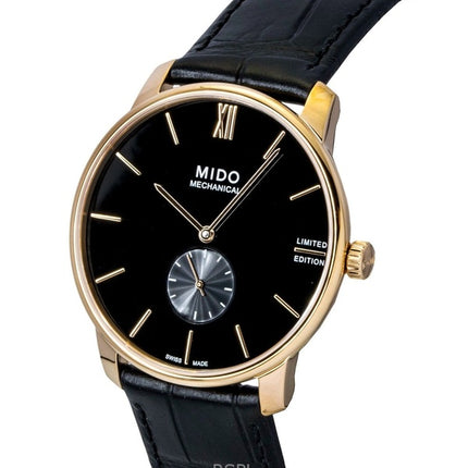 Mido Baroncelli Limited Edition Leather Black Dial Automatic M037.405.36.050.00 Men's Watch
