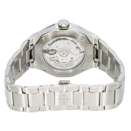 Baume & Mercier Riviera Stainless Steel Green Dial Automatic M0A10770 100M Men's Watch