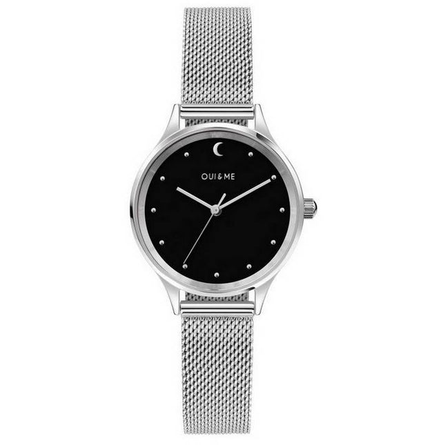 Oui & Me Bichette Black Dial Stainless Steel Quartz ME010172 Women's Watch