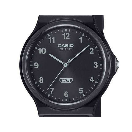 Casio POP Analog Bio Based Resin Strap Black Dial Quartz MQ-24B-1B Unisex Watch