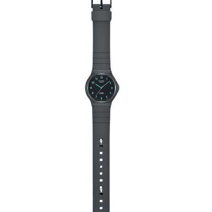 Casio POP Analog Bio Based Resin Strap Black Dial Quartz MQ-24B-8B Unisex Watch
