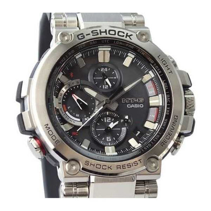 Casio G-Shock MT-G Analog Smartphone Link Resin Strap Tough Solar MTG-B1000-1 200M Mens Watch