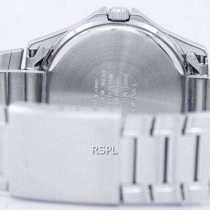 Casio Quartz Analog Stainless Steel Black Dial MTP-1183A-1ADF MTP-1183A-1A Mens Watch