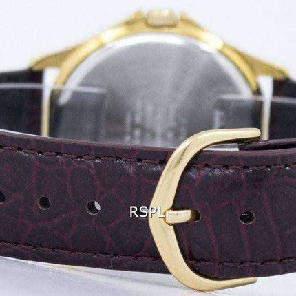 Casio Quartz Analog White Dial Gold Tone MTP-1183Q-7ADF MTP-1183Q-7A Mens Watch