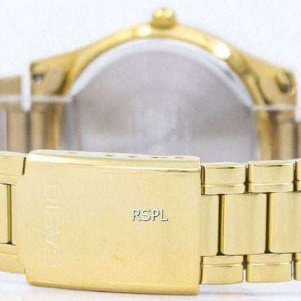 Casio Quartz Analog Gold Plated MTP-1275G-9ADF MTP-1275G-9A Mens Watch