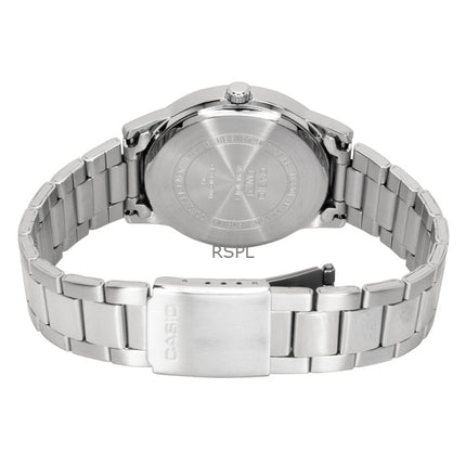 Casio Analog Stainless Steel Black Dial Quartz MTP-1303DD-1AV Men's Watch