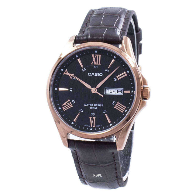 Casio Enticer Analog Quartz MTP-1384L-1AV MTP1384L-1AV Men's Watch