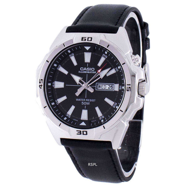 Casio Illuminator Analog Quartz MTP-E203L-1AV MTPE203L-1AV Men's Watch