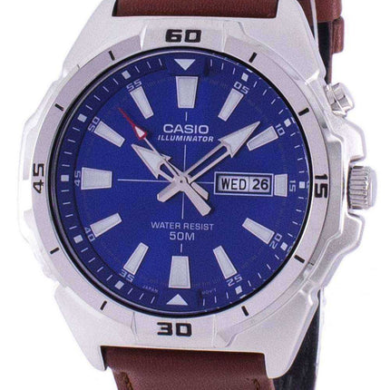 Casio Illuminator Analog Quartz MTP-E203L-2AV MTPE203L-2AV Men's Watch