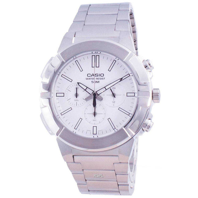 Casio Multi Hands Analog Quartz Chronograph MTP-E500D-7A MTP-E500D-7 Mens Watch
