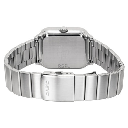 Casio Standard Analog Stainless Steel Black Dial Quartz MTP-M306D-1AV Men's Watch