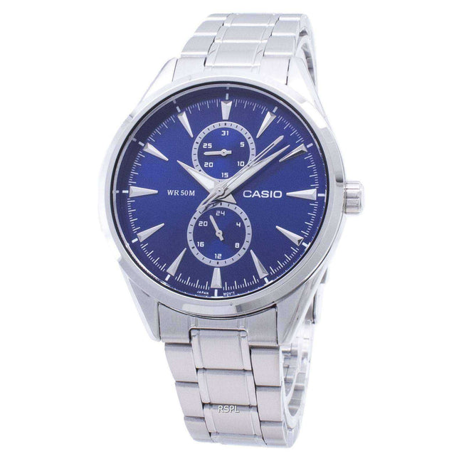 Casio Enticer MTP-SW340D-2AV MTPSW340D-2AV Quartz Men's Watch