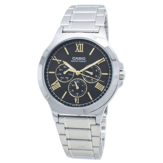 Casio Enticer MTP-V300D-1A2  MTPV300D-1A2 Chronograph Quartz Men's Watch