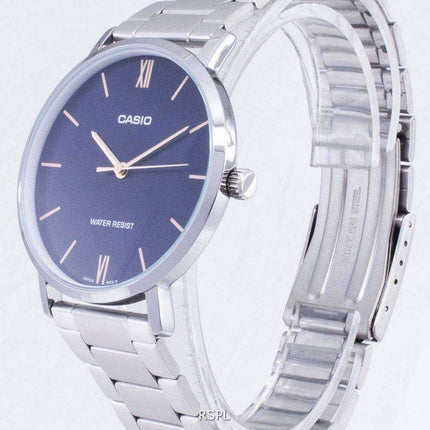 Casio Quartz MTP-VT01D-2B MTPVT01D-2B Analog Men's Watch