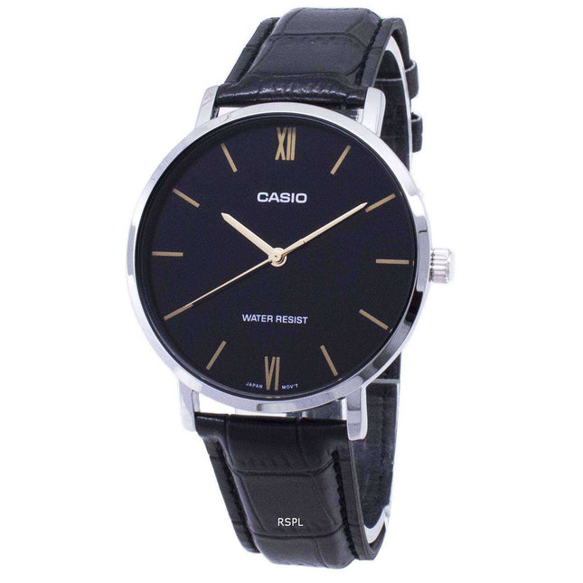 Casio Quartz MTP-VT01L-1B MTPVT01L-1B Analog Men's Watch